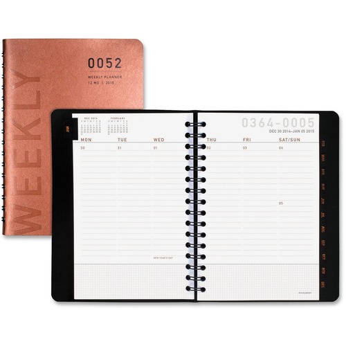 At-A-Glance Wirebound Desk Wkly/Mthly Planner