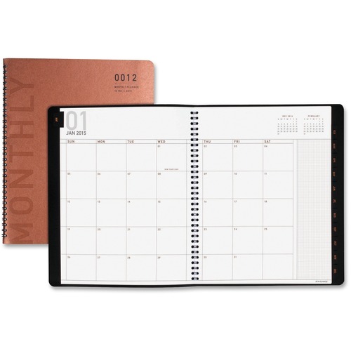 At-A-Glance At-A-Glance Professional Copper Wirebound Planner