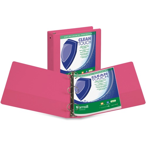 Samsill Berry Clean Touch Antimicrobial View Binder