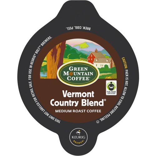 Green Mountain Coffee Keurig Bolt Coffee Pack, Vermont Country Blend
