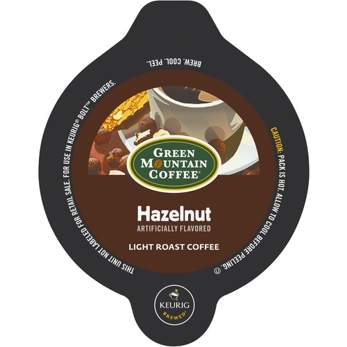 Green Mountain Coffee Keurig Bolt Coffee Pack, Hazelnut, Buttery