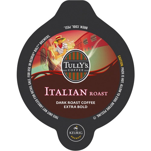 Tully's Keurig Bolt Coffee Pack, Italian Roast