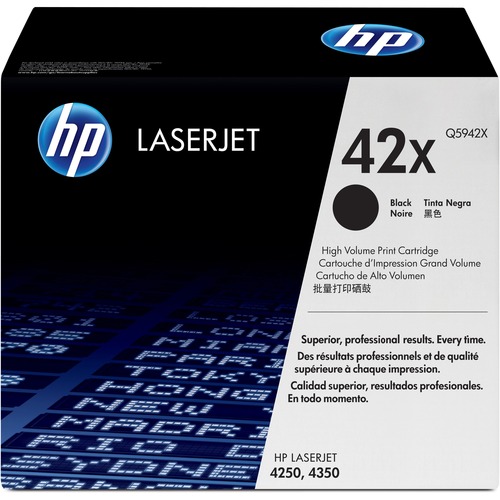 HP HP 42X (Q5942X) High Yield Black Original LaserJet Toner Cartridge