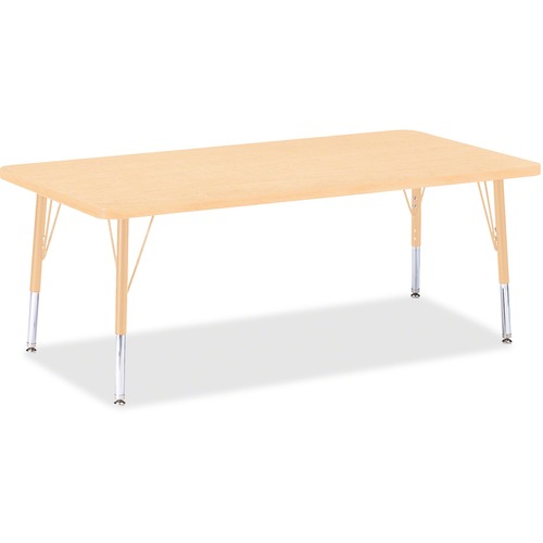 Berries Berries Jonti-Craft Toddler Height Maple Prism Rectangle Table