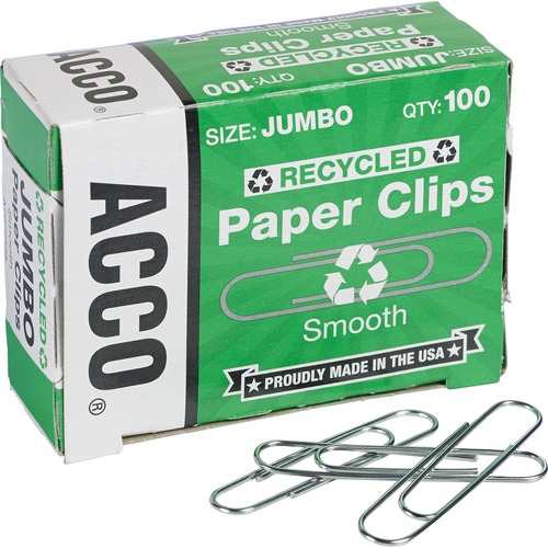 Acco Acco Recycled Paper Clips