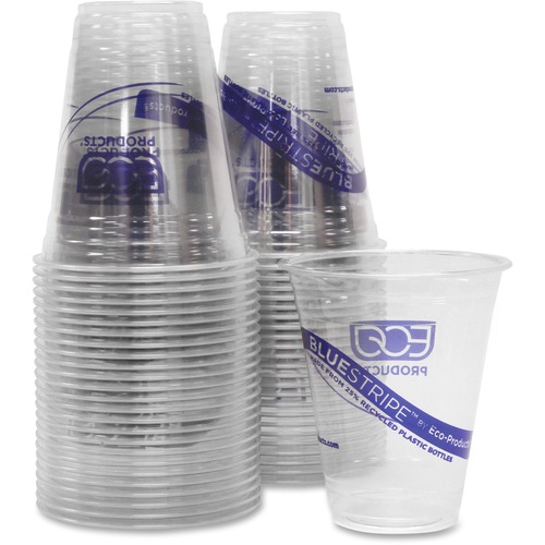 Eco-Products Eco-Products BlueStripe Cold Drink Cups