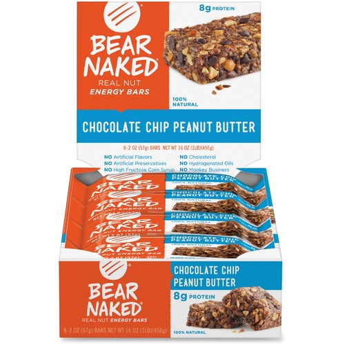 Keebler Bear Naked Real Choc Chip/PB Energy Bars