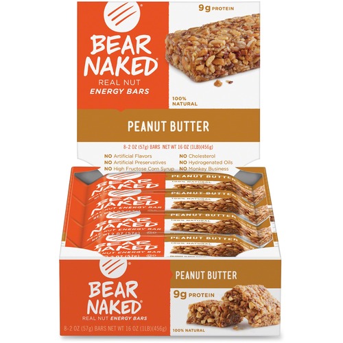 Keebler Bear Naked Peanut Butter Nut Energy Bars