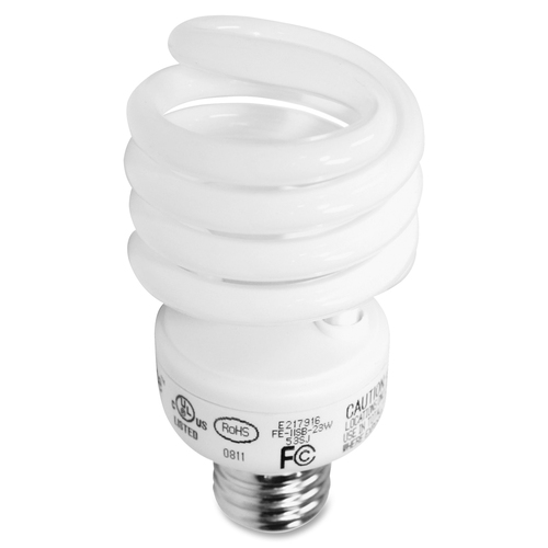 GE 23-watt Spiral CFL Bulb