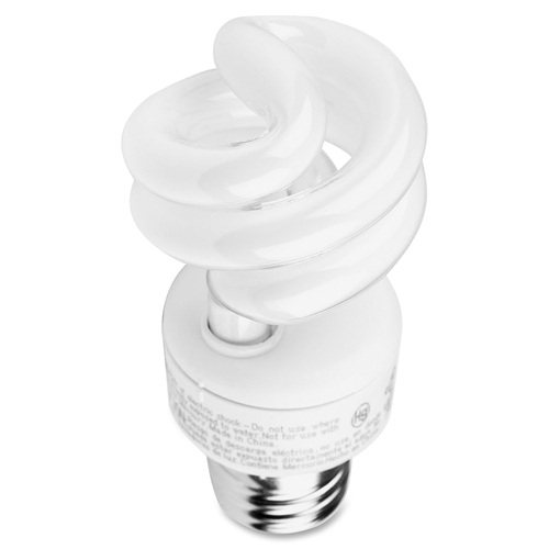 GE 9-watt Spiral CFL Bulb