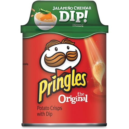Pringles Pringles Original Potato Crisps w/Jalapeno Dip