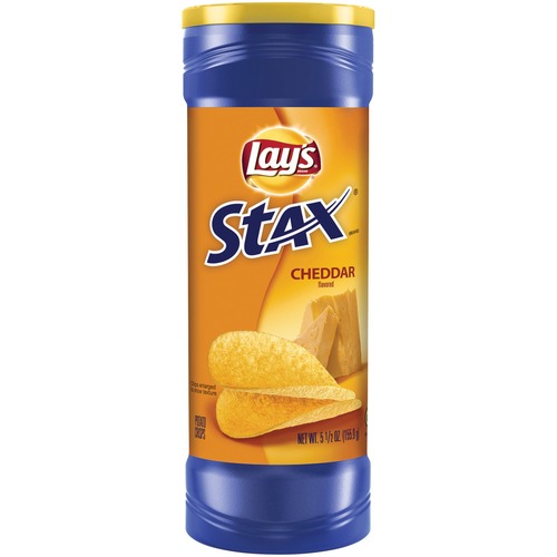 Quaker Oats Stax Cheddar Snack Chips