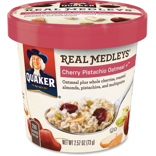 Quaker Oats Real Medleys Cherry/Pistachio Oatmeal