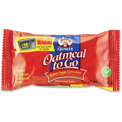 Quaker Oats Quaker Oats Oatmeal To Go Brown Sugar/Cinnamon Breakfast Bar