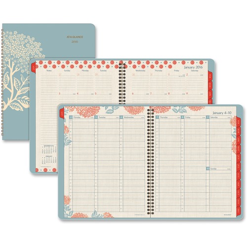 At-A-Glance At-A-Glance Thomas Paul Sea-foam Green Professional Planner