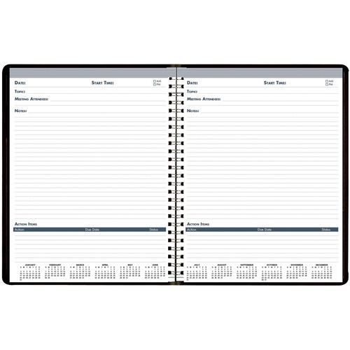 House of Doolittle Meeting Notes Planner