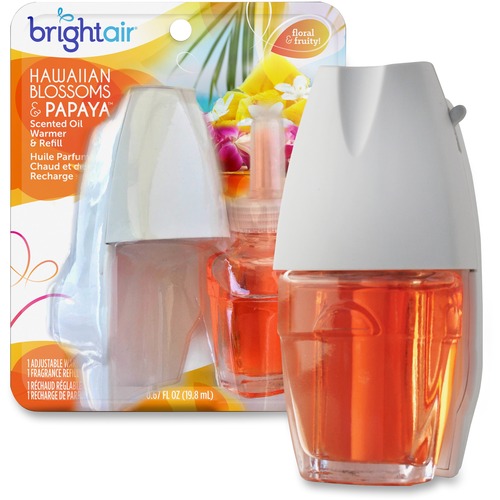 Bright Air Bright Air Hawaiian Electric Scented Oil Warmer Combo