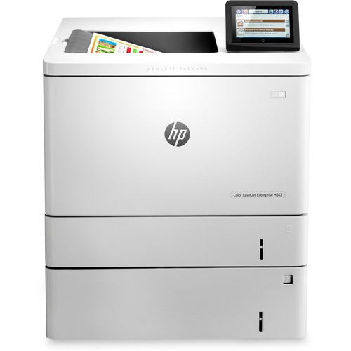 HP LaserJet M553x Laser Printer - Color - 1200 x 1200 dpi Print - Plai