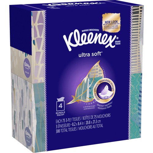 Kleenex Ultra Soft Facial Tissue