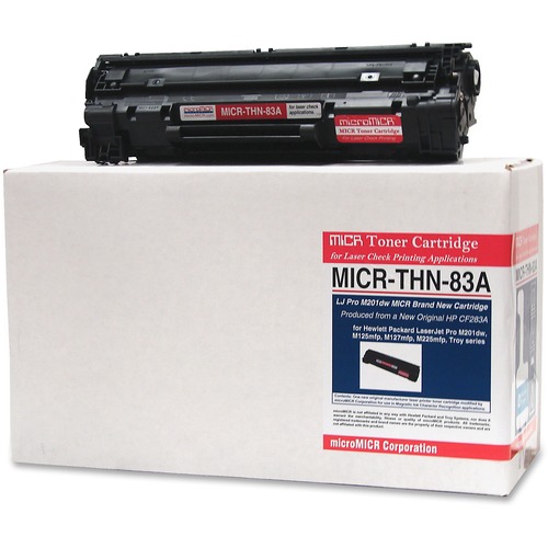 Micromicr MICR Toner Cartridge - Replacement for HP (83A) - Black