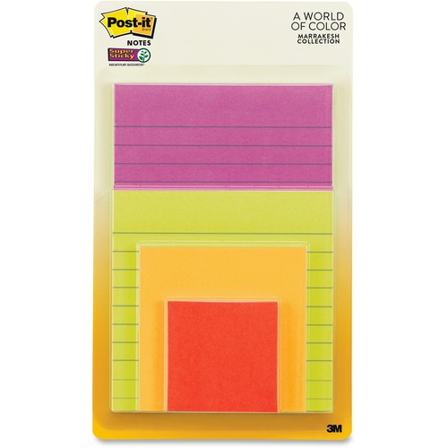 Post-it Super Sticky Assorted Notes