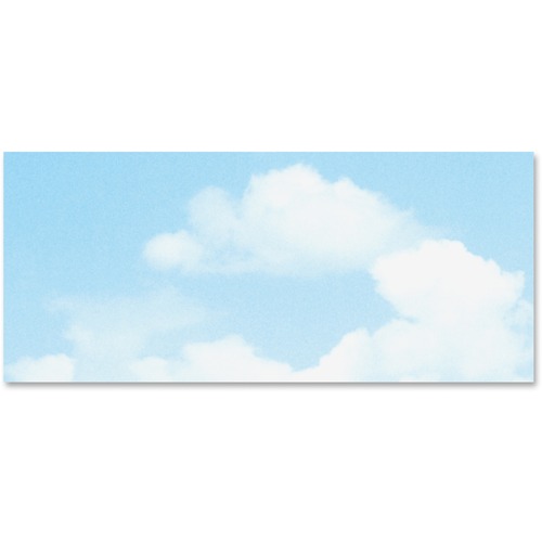 Geographics Geographics No. 10 Clouds Printable Envelopes