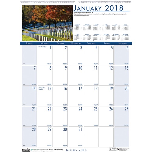 House of Doolittle EarthScapes National Monuments Calendar