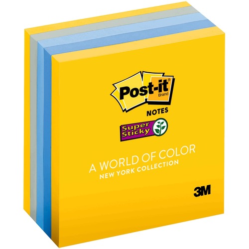 Post-it Post-it New York Collection Super Sticky Notes