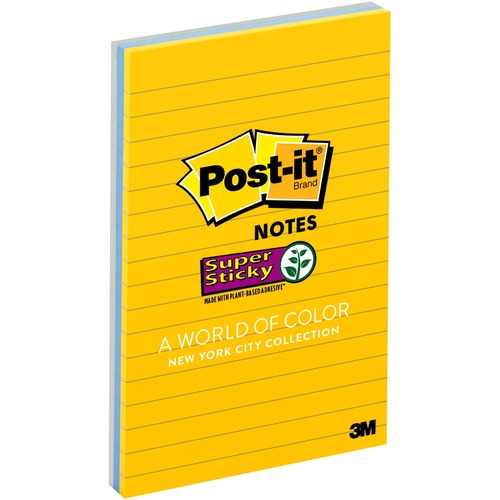 Post-it Post-it New York Collection Super Sticky Notes