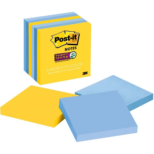 Post-it NYork Color Super Sticky Pop-up Notes