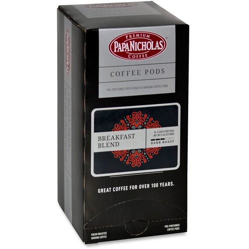 PapaNicholas Coffee Breakfast Blend Coffee Pods Pod