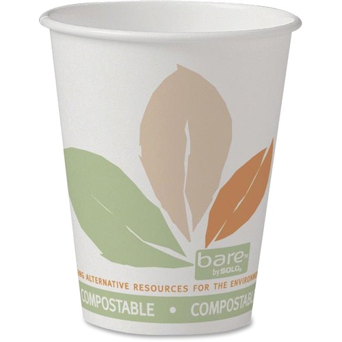 Bare Single-sided PLA Paper Hot Cups
