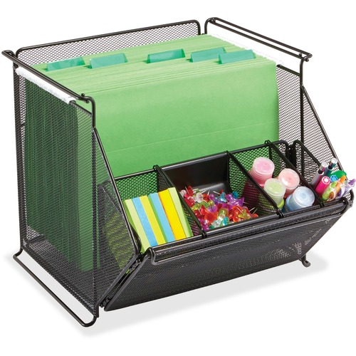 Safco Safco Onyx Stackable Mesh Storage Bin