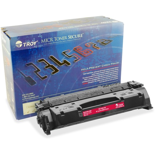 Troy MICR Toner Cartridge - Replacement for HP (80X) - Black