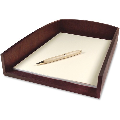 Artistic Artistic Letter Tray, Bamboo Curves, 2-1/2