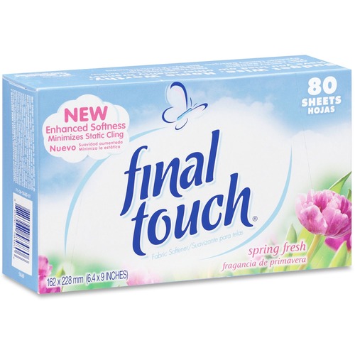 Colgate Final Touch Spring Dryer Sheets