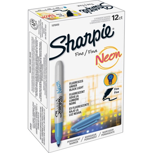 Sharpie Neon Fine Tip Permanent Markers