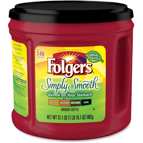 Folgers Simply Smooth Ground Coffee Ground