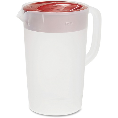 Rubbermaid Commercial Rubbermaid Commercial Three Way Pitcher, w/ Lid, Plastic, 1 gal, Blue