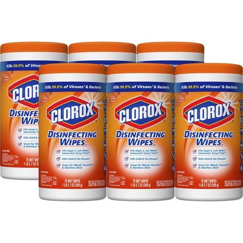 Clorox Disinfecting Wipes Orange Fusion