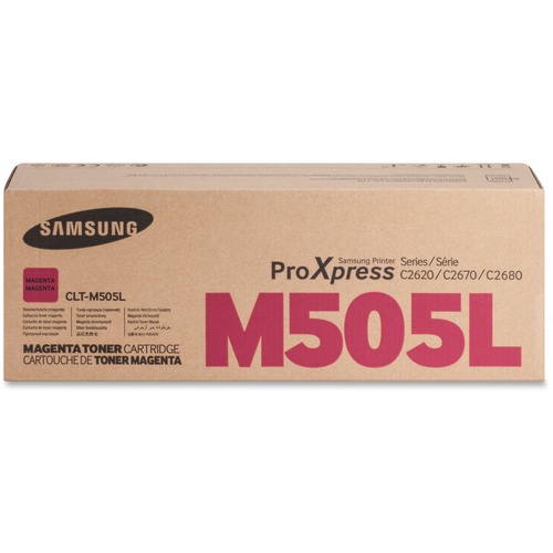 Samsung CLT-M505L Toner Cartridge - Magenta