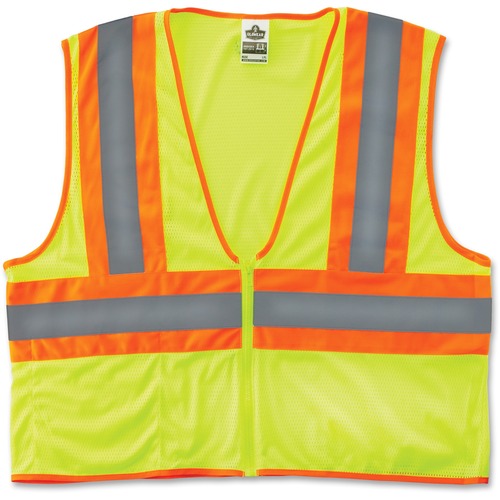 GloWear GloWear GloWear Class 2 Two-tone Lime Vest