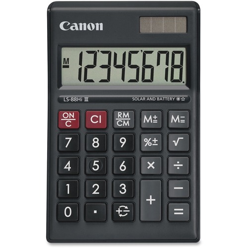 Canon LS-88HI III Green Display Basic Calculator