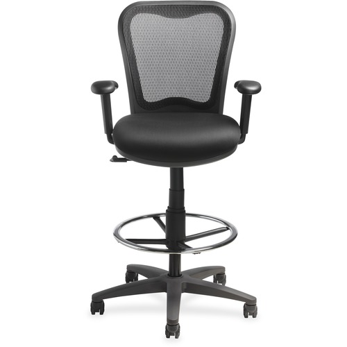 Lorell Mesh-back Drafting Stool