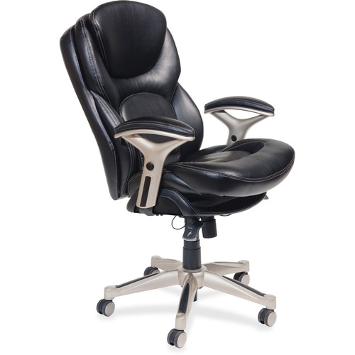 Lorell Serta Active Seating Leather Task Chair