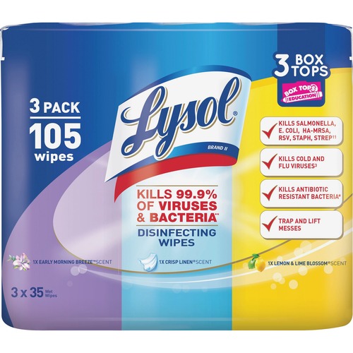 Lysol Lysol Disinfecting Wipes 3-pack