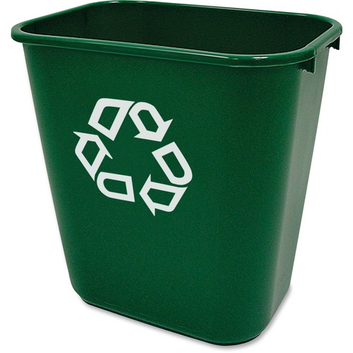 Rubbermaid Commercial Rubbermaid Commercial Recycling Symbol Container