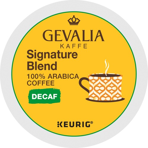 Gevalia Signature Blend Decaf Ground for Keurig Brewer