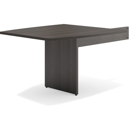 Basyx by HON Espresso Slab Base End Table