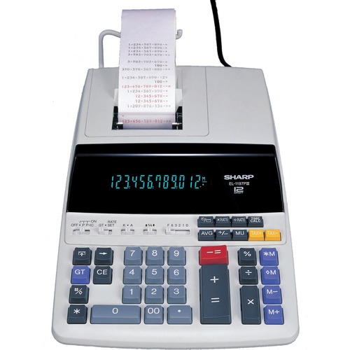 Sharp EL1197PIII Heavy-Duty Display Calculator